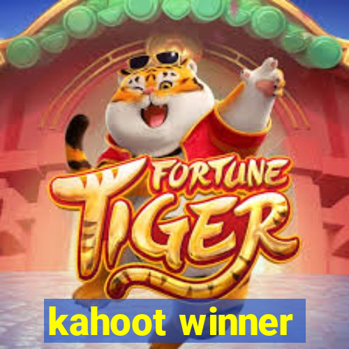 kahoot winner